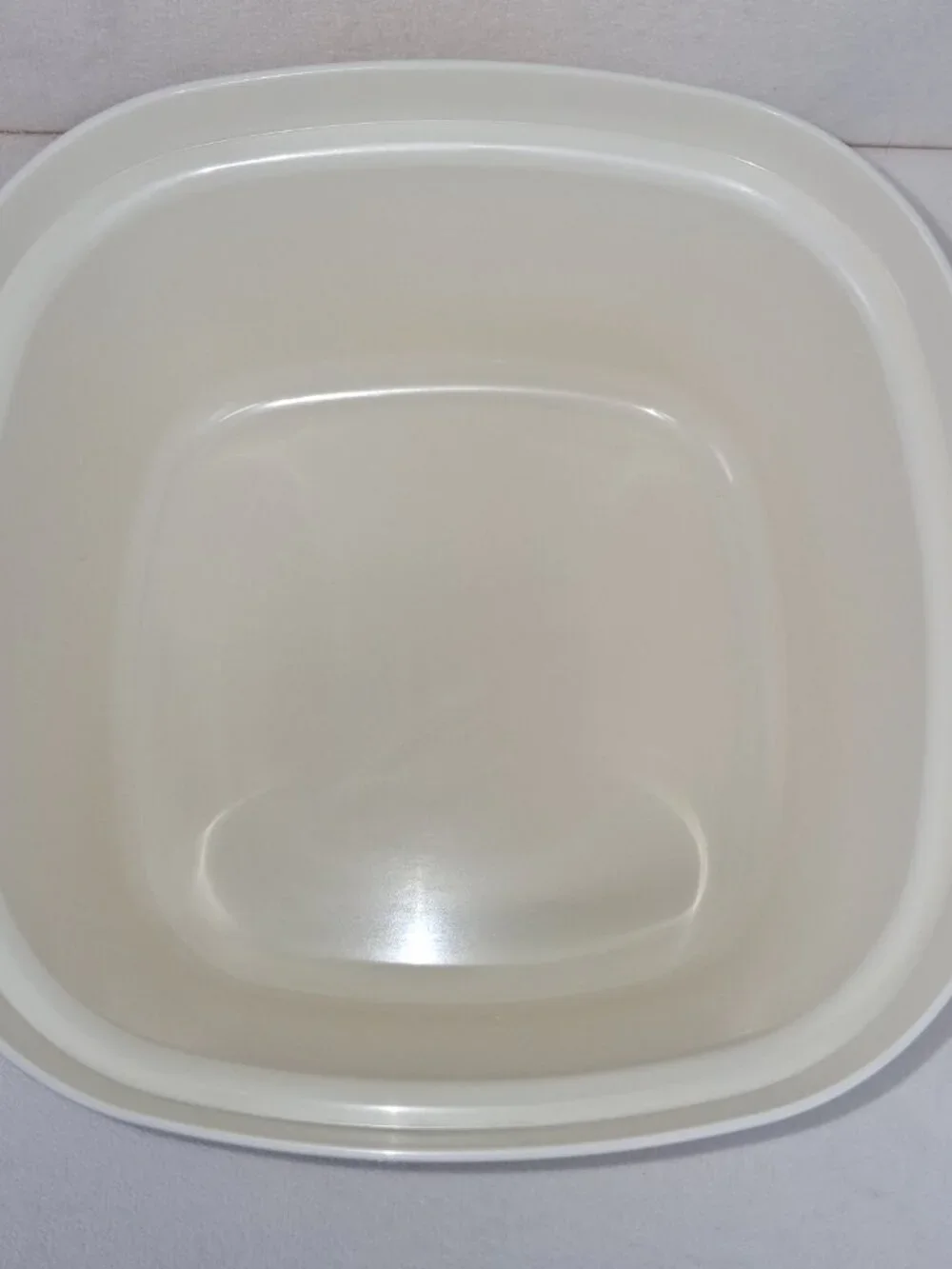 Tupperware Vintage Square Multi‎ Server Microwave Steamer Teal & Ivory 3 Pieces
